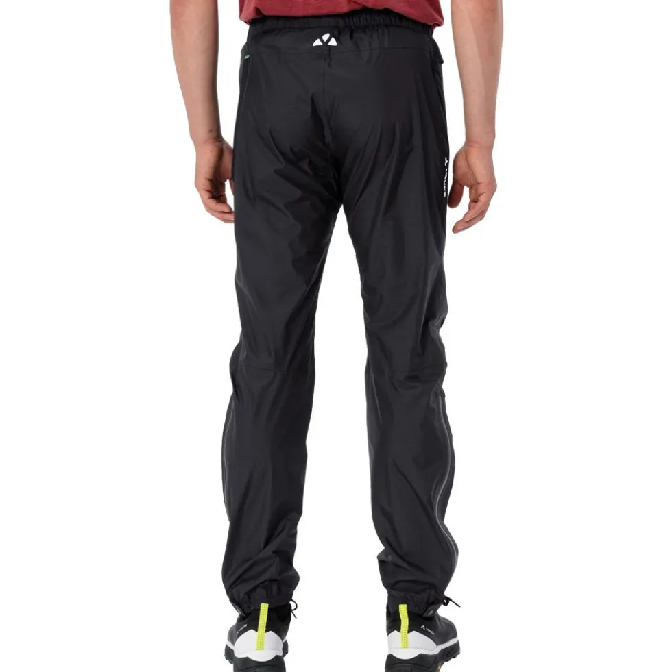 Pantaloni da trekking Vaude Scopi 2,5L Rain Pants Black