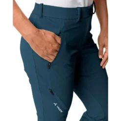 Pantaloni da trekking Vaude Women's Scopi II Dark Sea Uni