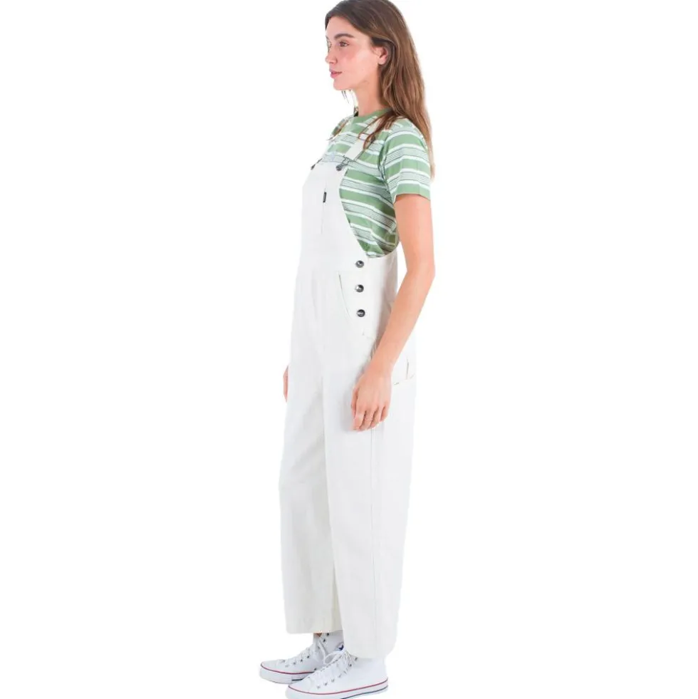 Pantaloni Hurley salopette Supply Overalls Whitecap gray