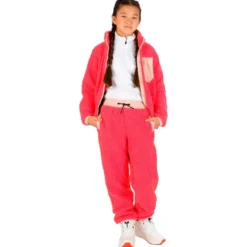 Pantaloni Rossignol Junior Fleece Pant Pink Lift