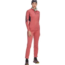 Pantaloni sci di fondo adidas W Xpr Xc Pant Wonder Red
