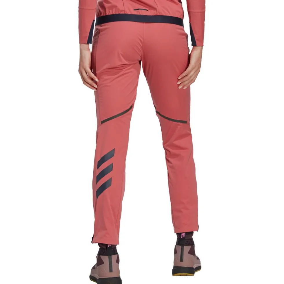 Pantaloni sci di fondo adidas W Xpr Xc Pant Wonder Red