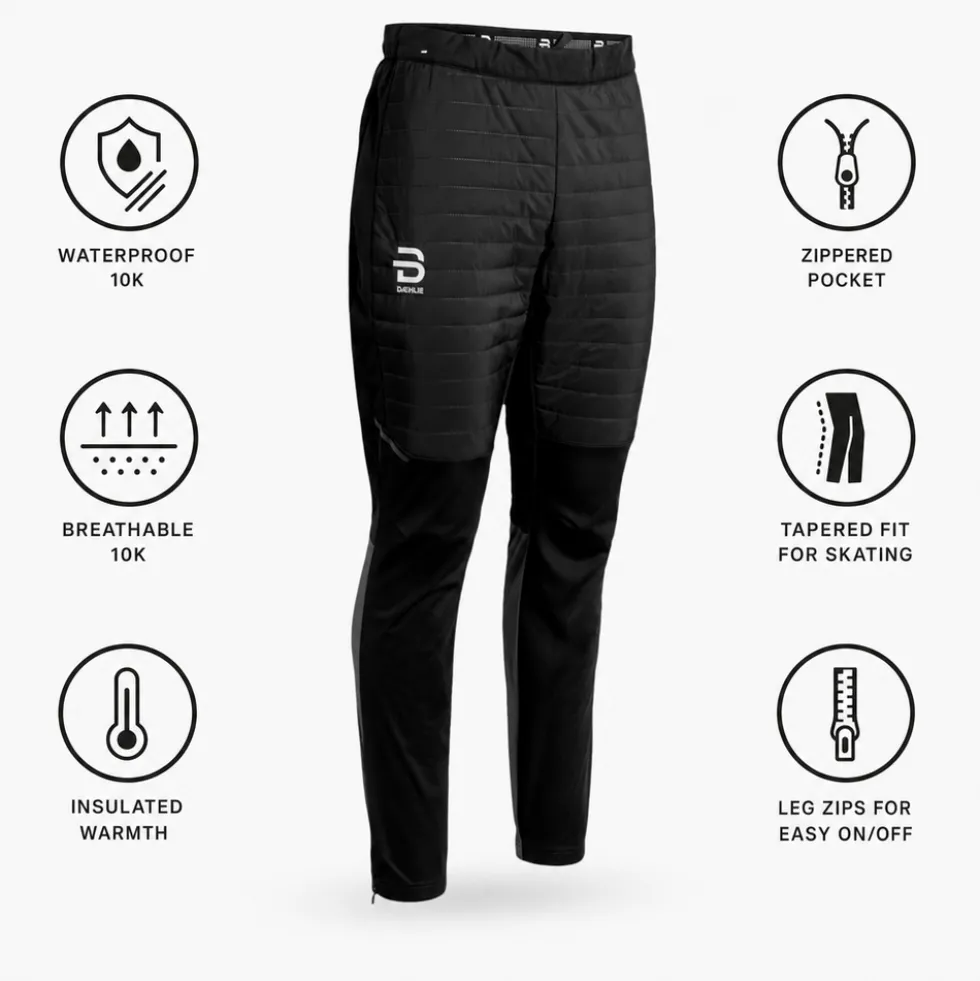 Pantaloni sci di fondo Bjorn Daehlie Pants Challenge 3.0 Men Black