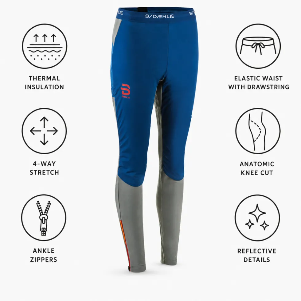 Pantaloni sci di fondo Bjorn Daehlie Determend Wmn Norwegian Flag