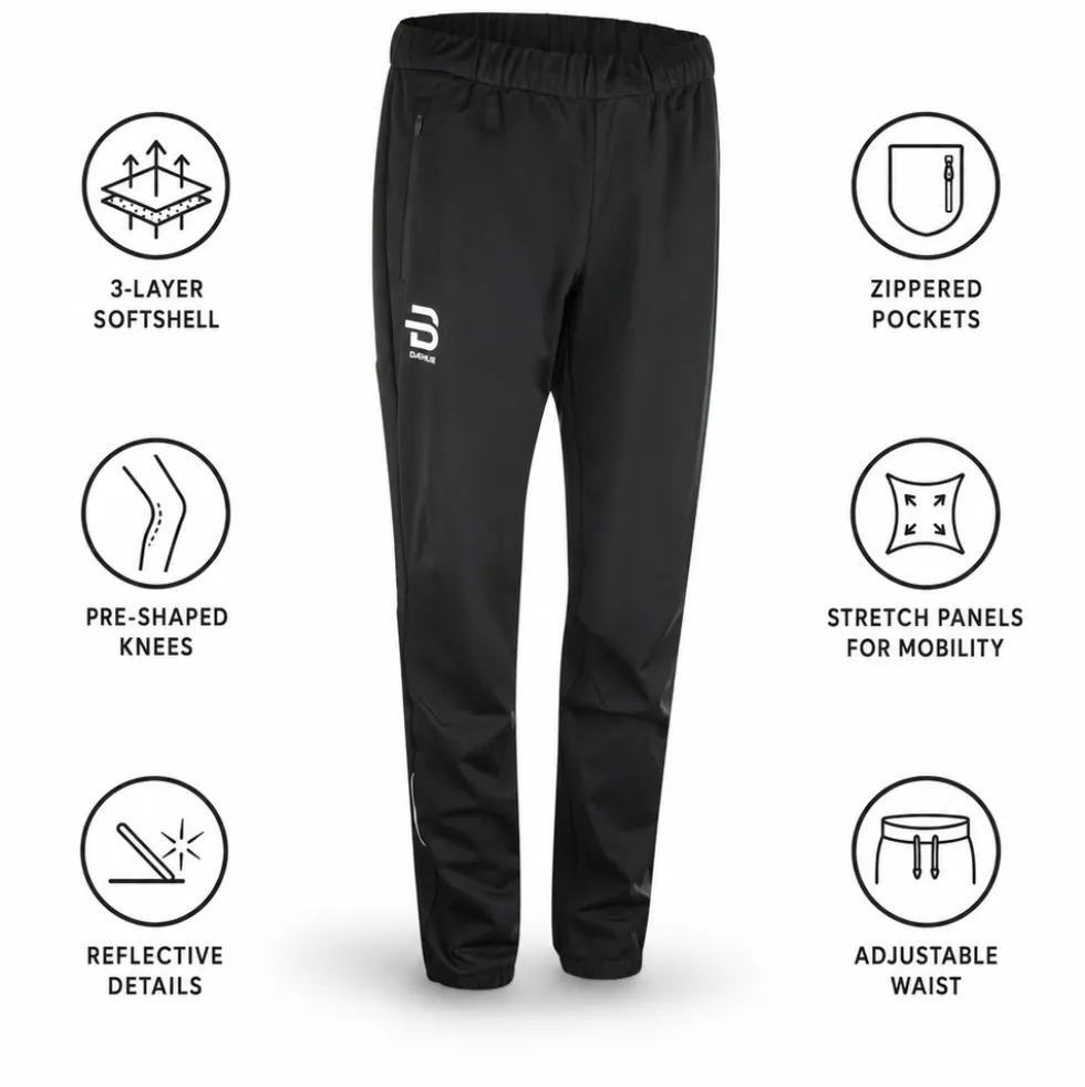 Pantaloni sci di fondo Bjorn Daehlie Kikut Wmn Black