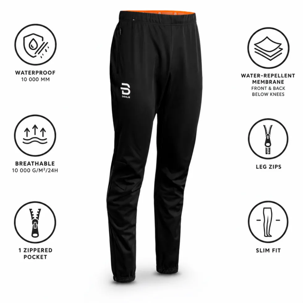 Pantaloni sci di fondo Bjorn Daehlie Pants Power 2.0 Men Black