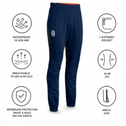Pantaloni sci di fondo Bjorn Daehlie Pants Power 2.0 Men Navy