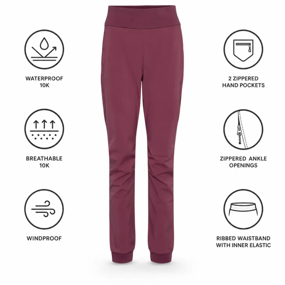 Pantaloni sci di fondo Kari Traa Tirill Thermal Pants Plum