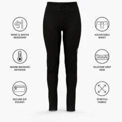 Pantaloni sci di fondo Odlo Langnes Wmn Pants Black