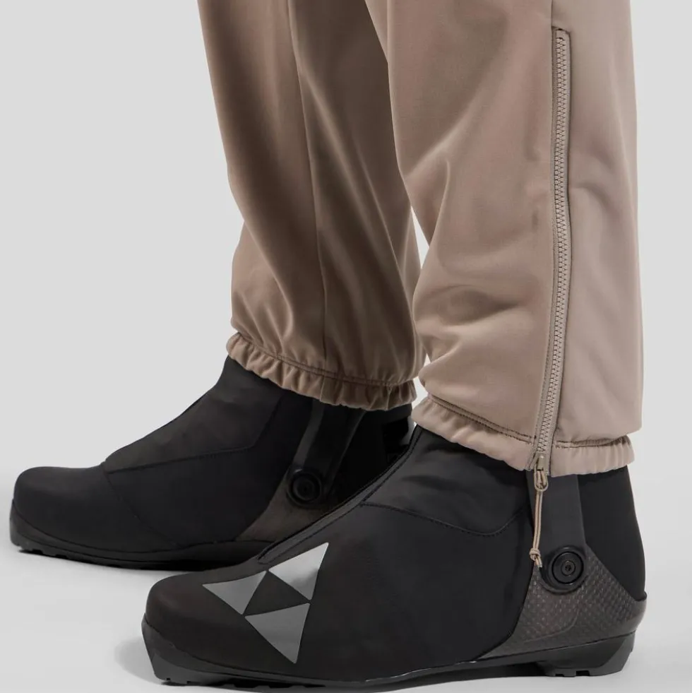 Pantaloni sci di fondo Odlo Zeroweight Windproof X Warm Pant Regular Length Cinder