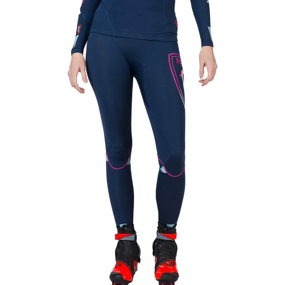 Pantaloni sci di fondo Rossignol W Infini Compression Race Dark Navy