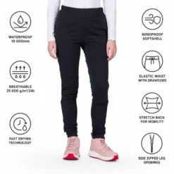 Pantaloni sci di fondo Rossignol W Poursuite Black