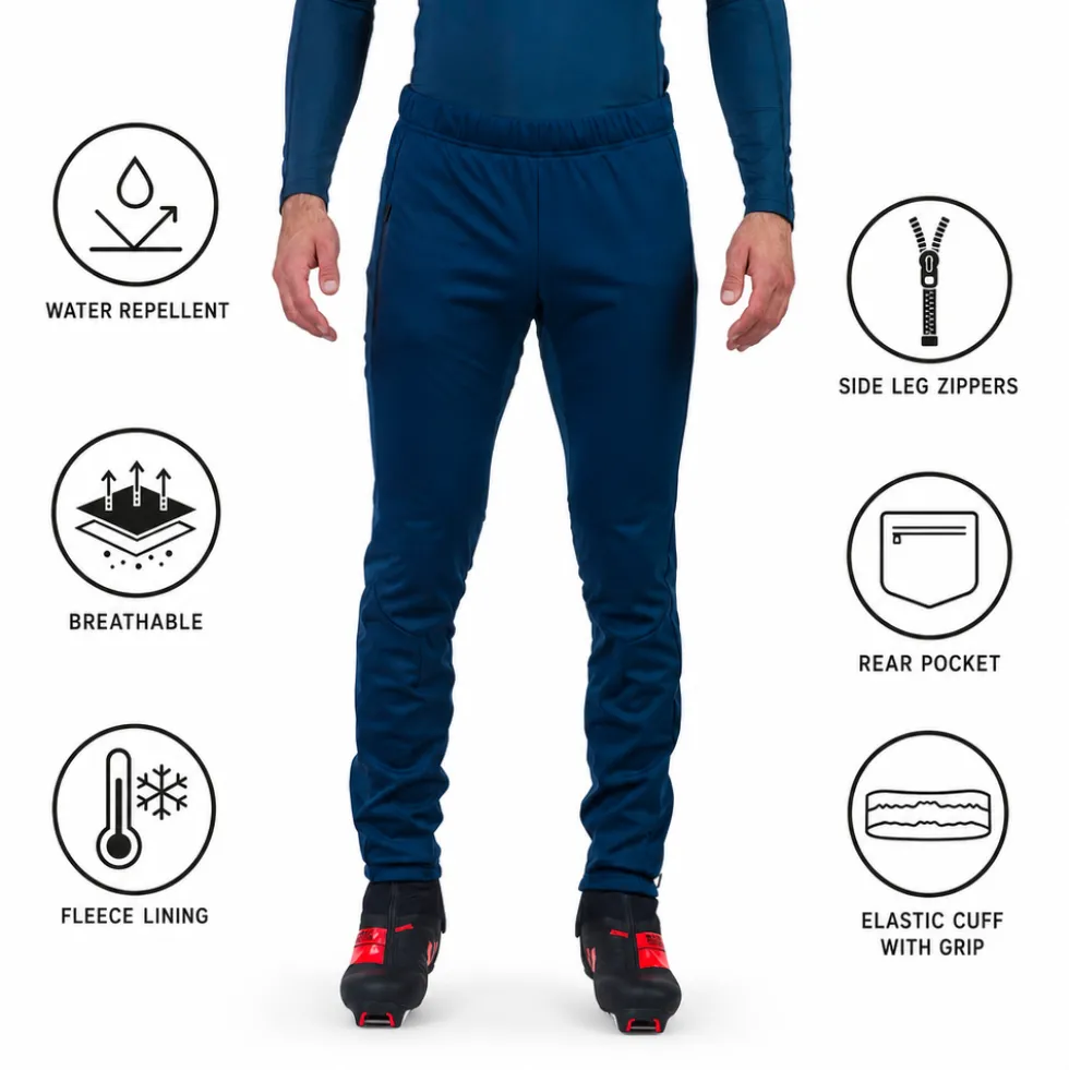 Pantaloni sci di fondo Rossignol Genetys Pant Dark Navy
