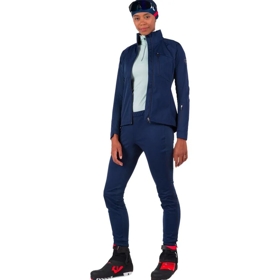 Pantaloni sci di fondo Rossignol W Genetys Pant Dark Navy