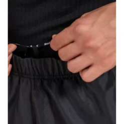 Pantaloni sci di fondo Swix Infinity Hybrid Wind Full Zip Black Black