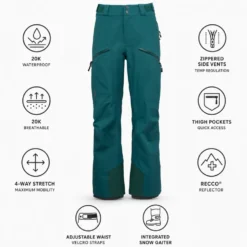 Pantaloni tecnici Black Diamond W Recon Stretch Pants Deep Woods