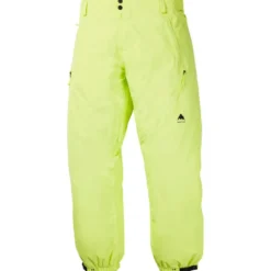 Pantaloni tecnici Burton Reserve 2L Relaxed Pants Glow Yellow Green