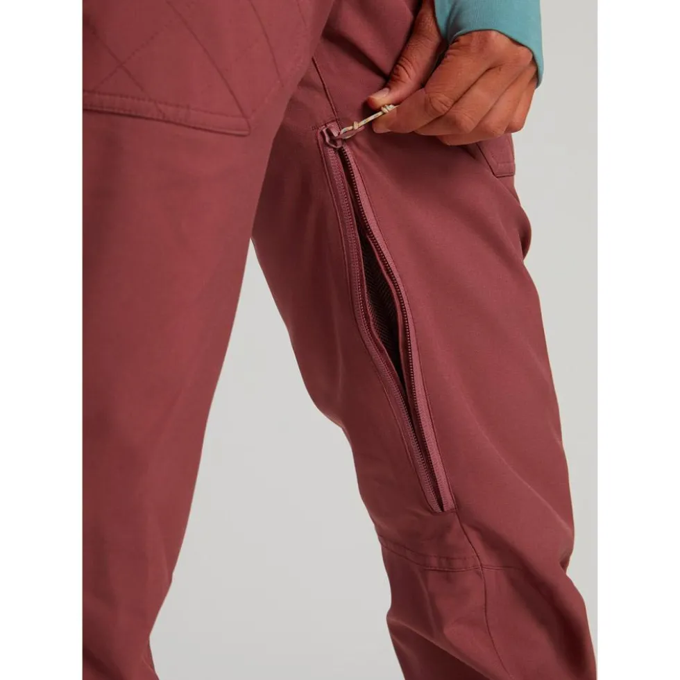 Pantaloni tecnici Burton Wb Vida Rose Brown