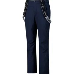 Pantaloni tecnici CMP Man Salopette Black Blue