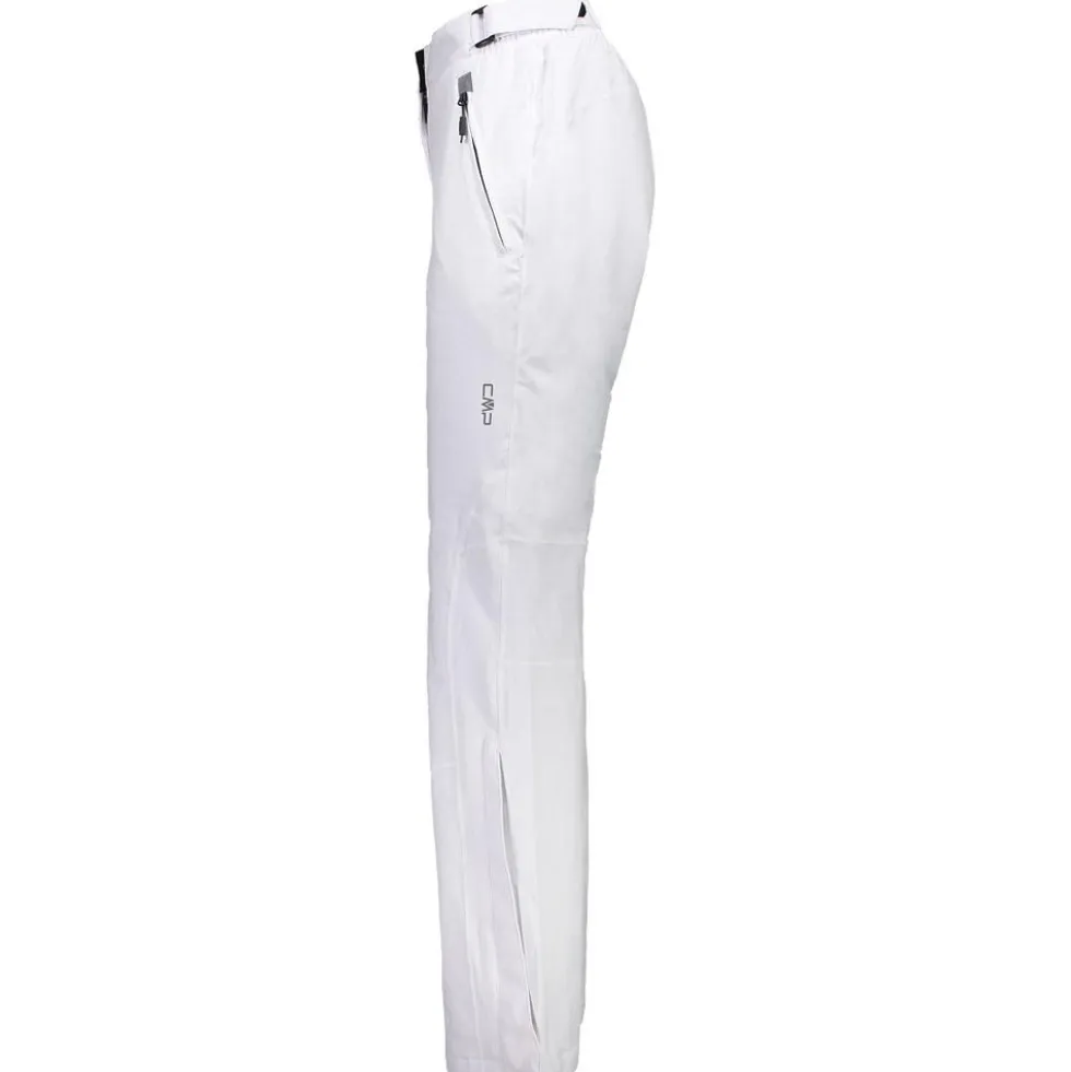 Pantaloni tecnici CMP Woman Clima Protect Stretch Pant Bianco