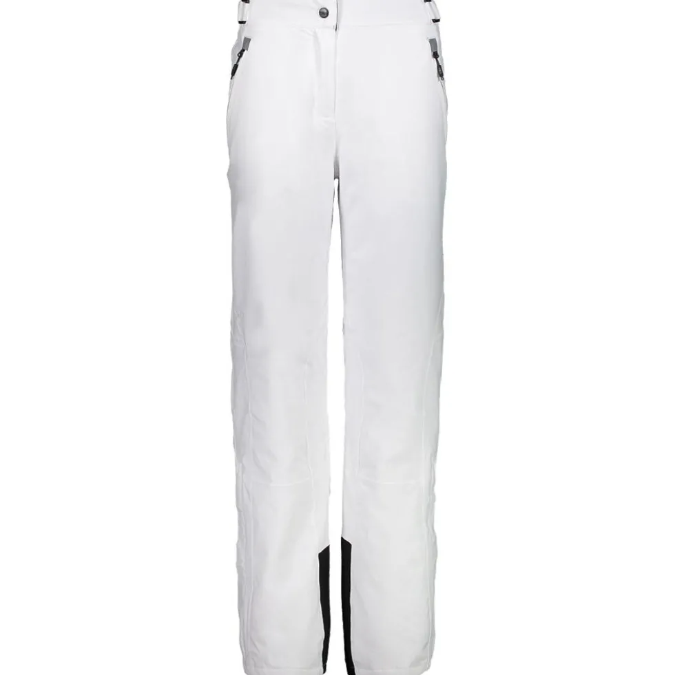 Pantaloni tecnici CMP Woman Clima Protect Stretch Pant Bianco