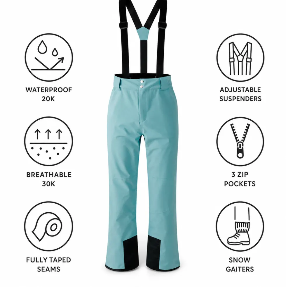 Pantaloni tecnici DARE2B Achieve II Pant Bristol Blue
