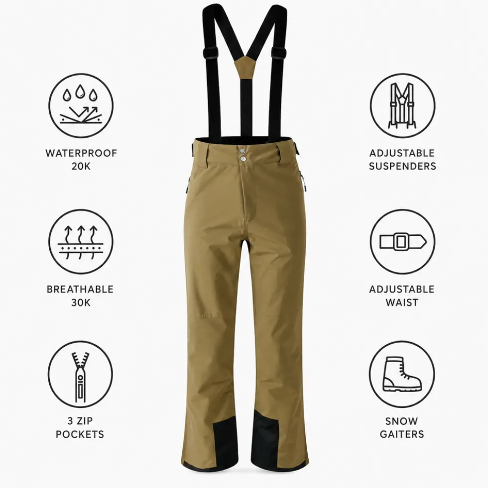 Pantaloni tecnici DARE2B Achieve II Pant Martini Olive