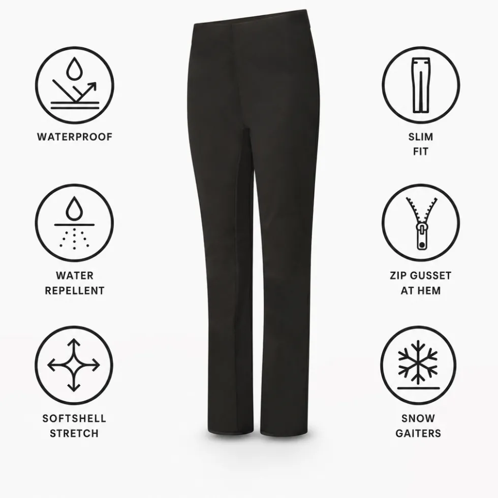 Pantaloni tecnici DARE2B Upshill Black
