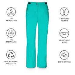 Pantaloni tecnici Degré 7 Valgau Mint