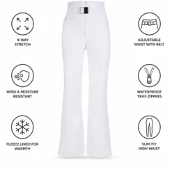 Pantaloni tecnici Duvillard Gridin S White
