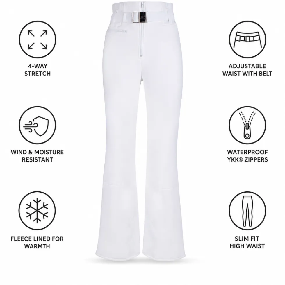 Pantaloni tecnici Duvillard Gridin S White