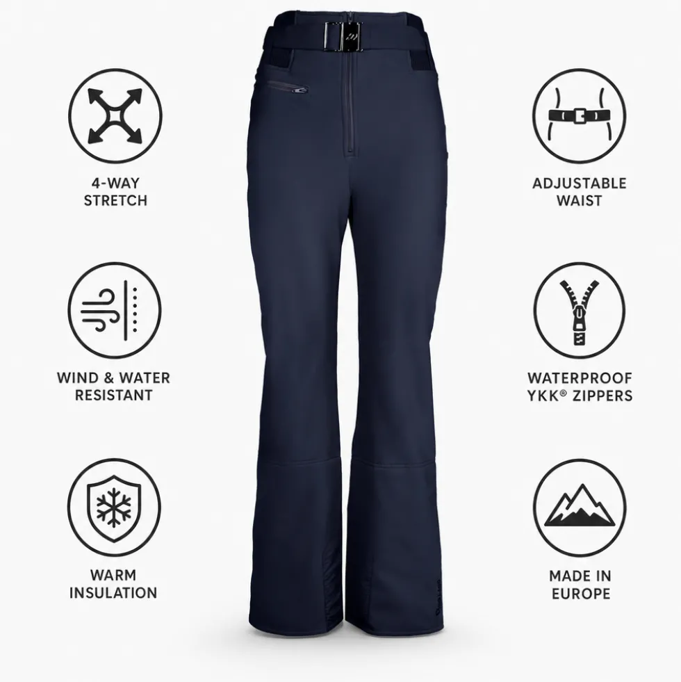 Pantaloni tecnici Duvillard Gridin S Midnight