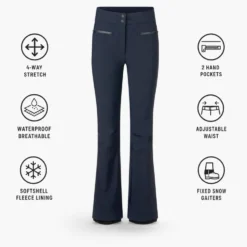 Pantaloni tecnici Fusalp Diana Dark Blue