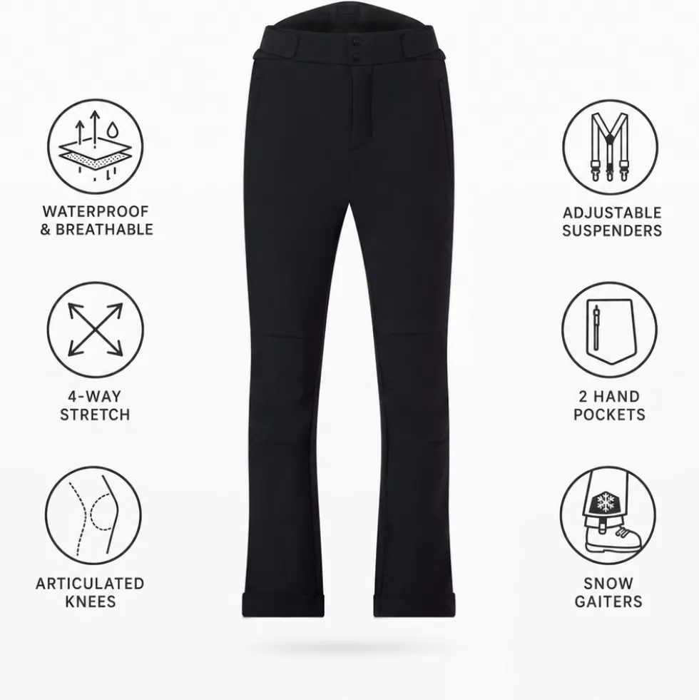 Pantaloni tecnici Fusalp Franz IV Noir