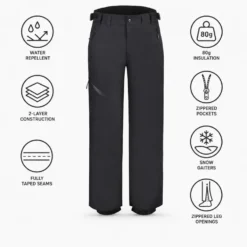 Pantaloni tecnici Icepeak Colman Black