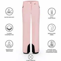 Pantaloni tecnici Icepeak Freyung Rose Clair