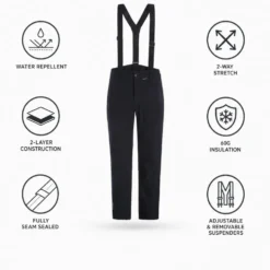 Pantaloni tecnici Icepeak Freiberg Noir