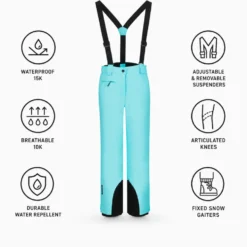 Pantaloni tecnici Icepeak Lagos Turquoise