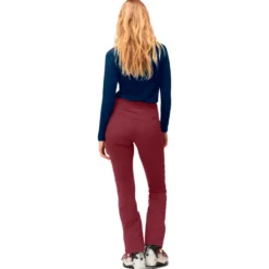 Pantaloni tecnici Norrona Lyngen Equaliser Stretch Tights W's Tawny Port