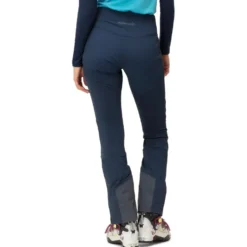 Pantaloni tecnici Norrona Lyngen Equaliser Stretch Tights W's Indigo Night