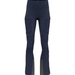 Pantaloni tecnici Norrona Lyngen Equaliser Stretch Tights W's Indigo Night