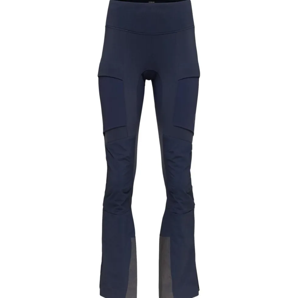 Pantaloni tecnici Norrona Lyngen Equaliser Stretch Tights W's Indigo Night