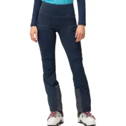 Pantaloni tecnici Norrona Lyngen Equaliser Stretch Tights W's Indigo Night