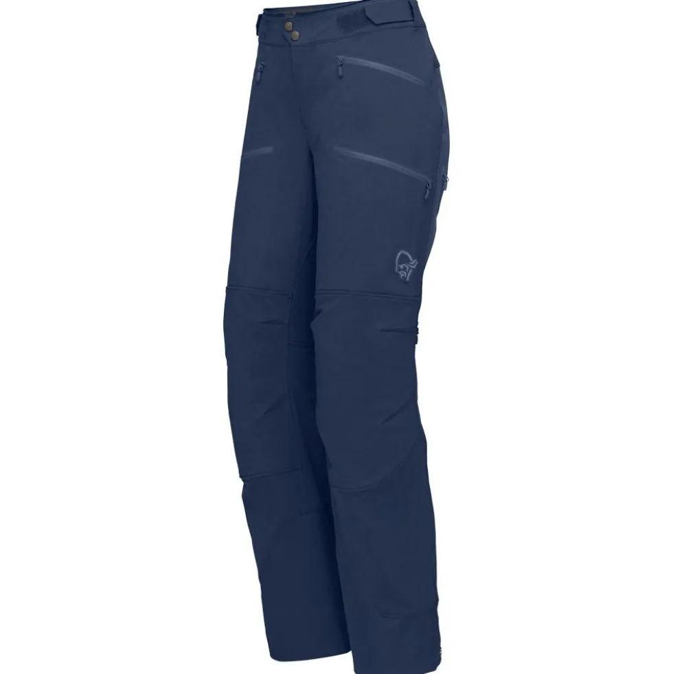 Pantaloni tecnici Norrona Women's Lyngen Flex1 Indigo Night