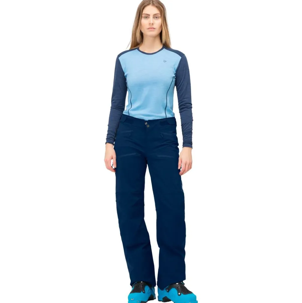 Pantaloni tecnici Norrona Women's Lyngen Flex1 Indigo Night