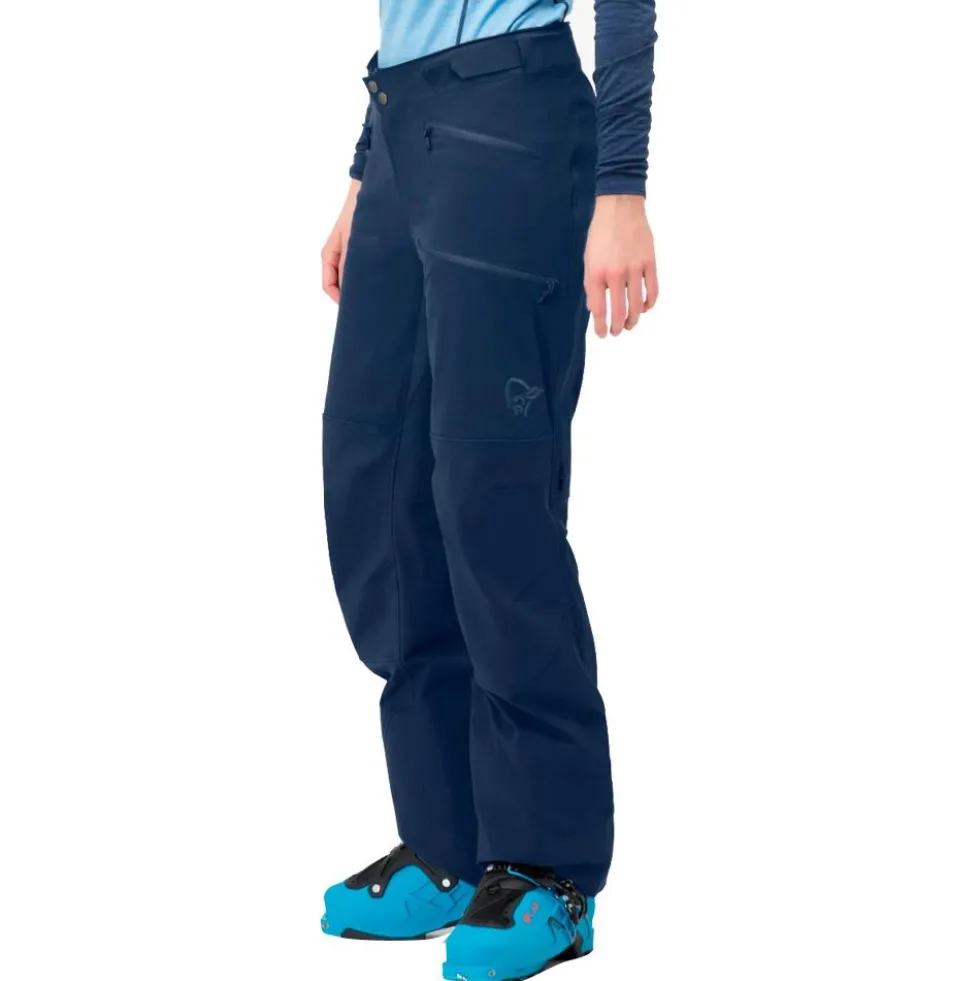 Pantaloni tecnici Norrona Women's Lyngen Flex1 Indigo Night