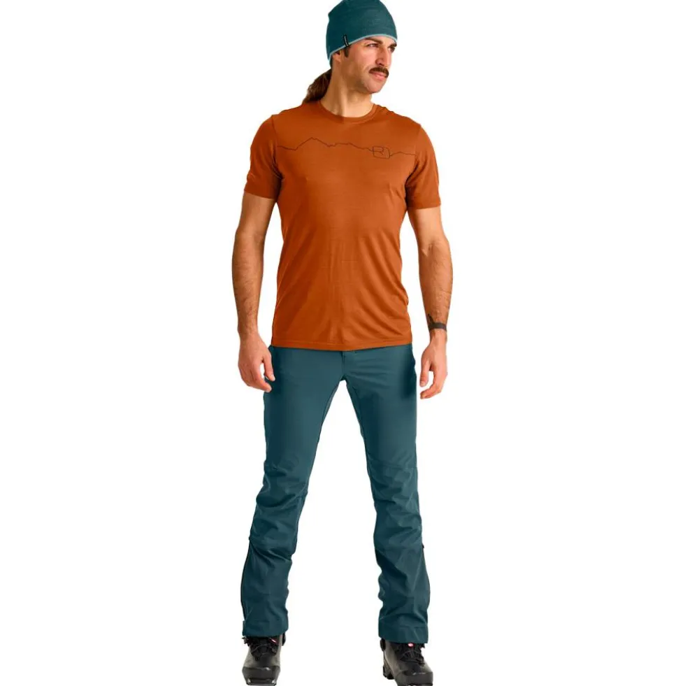 Pantaloni tecnici Ortovox Col Becchei Pants M Dark Arctic Grey