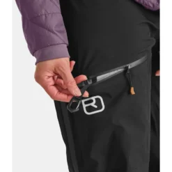 Pantaloni tecnici Ortovox 3L Ortler Pants W Black Raven
