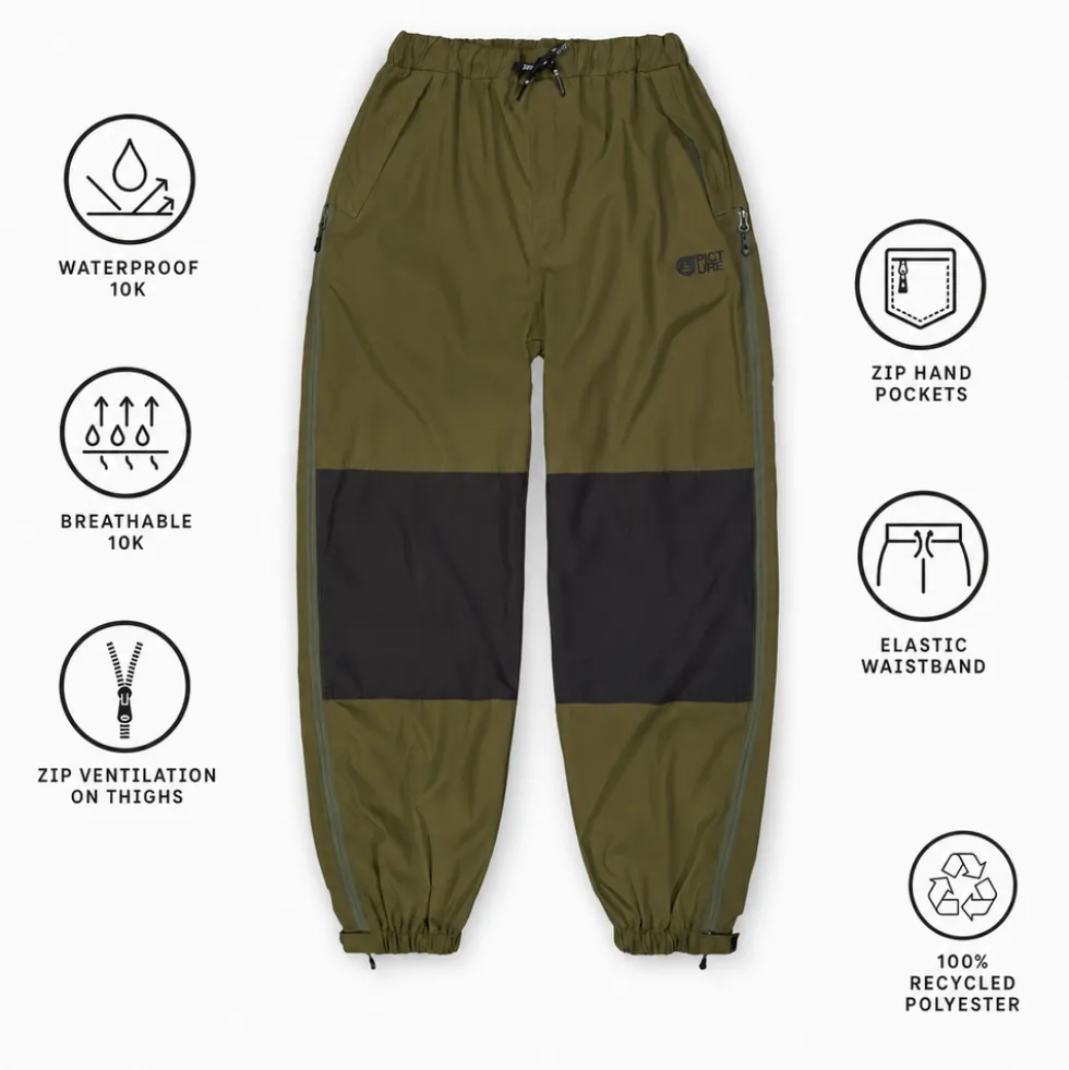 Pantaloni tecnici Picture Dicentra Tabacco