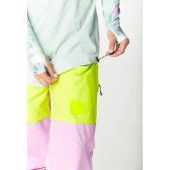 Pantaloni tecnici Picture Elwy Bib Silt Green Orchid Acid